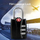 TSA Locks Smart Combination Lock for Travel Luggage Suitcase Anti-theft Code Padlock Customs Password Lock High Security