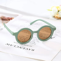 Korea Kids Cute Round Sunglasses for Baby Girls Boys Children Sun Glasses Outdoors UV400 Protection Candy Color De Sol Gafas