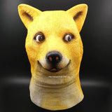 Halloween Mask Ball Cosplay Latex Horse Head Mask Animal Head Set Horse Mask Dog Horse Jun Horse Mask