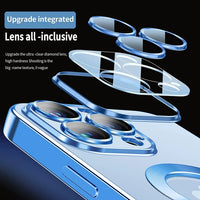 Magnetic Wireless Charging Case for iPhone with Transparent Design and Soft Silicone Cover Jack's Clearance