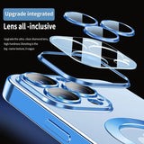 Magnetic Wireless Charging Case for iPhone with Transparent Design and Soft Silicone Cover Jack's Clearance
