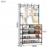 Multi-layer Shoe Rack & Coat Hanger Jack's Clearance