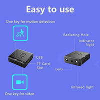 XD WIFI Mini Surveillance Camera HD 1080P Indoor Espionage Camcorder Secret Body Cam Mini Wifi Cameras To See With The Mobile