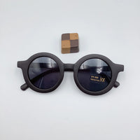 Korea Kids Cute Round Sunglasses for Baby Girls Boys Children Sun Glasses Outdoors UV400 Protection Candy Color De Sol Gafas