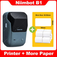 Niimbot B1 label printer Portable Pocket Label Maker Bluetooth Thermal Label Printer Self-adhesive Sticker Labeling Machine