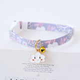 Cat Collars Adjustable Pet Collar For Bell Safety Buckle Planet Jewelry Flower Cute Dog Necklace Pet Products Cat Accessories