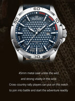 Men’s NAVIFORCE Quartz Watch – Sport, Leather, Waterproof