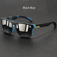 Fashion Vintage Square Sports Sunglasses For Men Women Fishing Driving Man Brand Designer Sun Glasses Anti-Glare Eyewear UV400