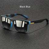 Fashion Vintage Square Sports Sunglasses For Men Women Fishing Driving Man Brand Designer Sun Glasses Anti-Glare Eyewear UV400