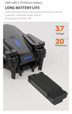 E88 Foldable 4K HD Drone with Wi-Fi & Altitude Hold