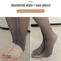 Women's Winter Fleece Tights Ladies Warm Winter Tights Leggings Thick Fleece Panty Fake Translucent Pantyhose Thermal Stockings Woman - Jack's Clearance