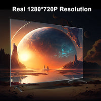 Transpeed 4K Android 11 Projector - Dual WiFi6, 200 ANSI, Allwinner H713, BT5.0, 1080P, Portable Cinema
