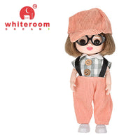 Doll For Girl Baby Doll Toys Children Kid Boy Toy PC Lover Holiday Gift Full Set Bjd 1/12 Mini Dolls Baby Clothes Dress Up