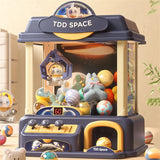 Doll Machine - Coin Operated Play Game - Mini Claw Catch Toy Machines - Dolls Maquina Dulces - Children Interactive Toys - Birthday Gifts