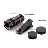 8x Long Focus Mobile Phone Lens 8x Mobile Phone Telescope Hd Camera Lens External Zoom Special Effect Lens Jack's Clearance