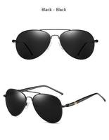 Fashion Aviator Polarized Sunglasses For Men Women Pilot Driving Fishing Metal Sun Glasses Luxury Brand Designer Eyewear UV400