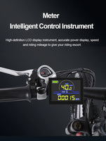 26” Folding Electric Mountain Bike – 250W, Dual Suspension
