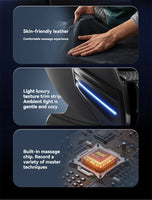 6D Shiatsu Massage Chair – Full Body, Zero Gravity, Heat & AI Control