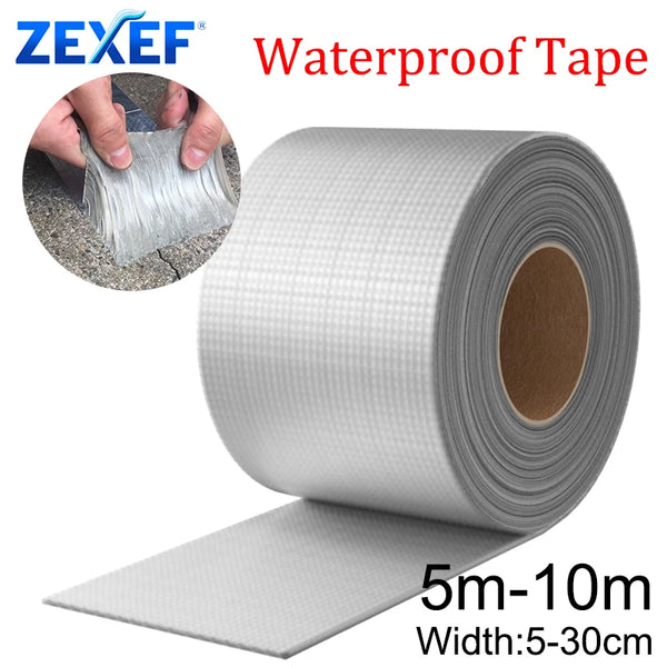 High-Temperature Resistant Waterproof Aluminum Foil Tape – Thick Butyl Sealant for Wall, Roof & Pool Repair
