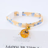 Cat Collars Adjustable Pet Collar For Bell Safety Buckle Planet Jewelry Flower Cute Dog Necklace Pet Products Cat Accessories