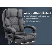 8-Point Massage Recliner Chair – Ergonomic, Heated, High Back
