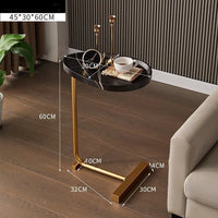 Nordic Side Table Modern Living Room Home Sofa Side Table Hotel Homestay Bedside Side Table Iron Assemble Furniture For Office Jack's Clearance