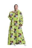Oversized Wearable Blanket Cozy Warm Hoodie for Adults Soft Sweatshirt for Gifts One Size Fits All