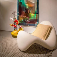 Velvet Minimalist Lounge Chair – Italian-Inspired Nordic Comfort