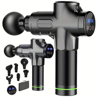 Deep Tissue Massage Gun – 30-Speed Electric Muscle Massager for Fitness