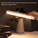 Motion Sensor LED Cabinet Light Rechargeable Induction Night Light Wireless Portable Detector Lamp Kitchen Staircase Backlight