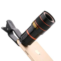 8x Long Focus Mobile Phone Lens 8x Mobile Phone Telescope Hd Camera Lens External Zoom Special Effect Lens Jack's Clearance