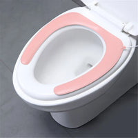Smart USB Heated Warmer Toilet Seat Cover Pad Constant Temperature Heating Universal Self Adhesive Toilet Pad Washable Reusable