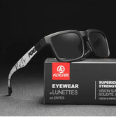 KDEAM 2022 Square Men's Polarized Sunglasses Outdoors Lifestyle Coating Sun Glasses New Matching Colors With Box