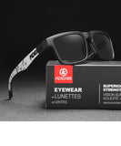 KDEAM 2022 Square Men's Polarized Sunglasses Outdoors Lifestyle Coating Sun Glasses New Matching Colors With Box