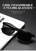 2024 New Men's Business Polarized Sunglasses Square Frame Fashion Sunglasses Outdoor Fishing Driving