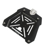 Aluminum Alloy Plate Base Trunk Bracket Motor Accessories Quick Release Spacers Rear Luggage Bushing Motorcycle Tailbox Buckle