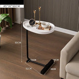 Nordic Side Table Modern Living Room Home Sofa Side Table Hotel Homestay Bedside Side Table Iron Assemble Furniture For Office Jack's Clearance