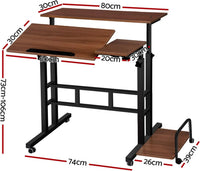 Standing Laptop Desk – Adjustable Table for Bedside, Office & Studio