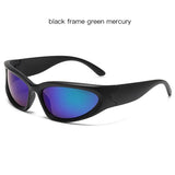 Fashion Punk Goggles Sunglasses for Men and Women Personalized Trendy Sunglasses Fashion Glasses UV400 Women's Glasses