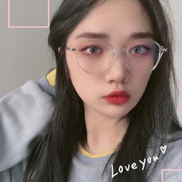 Unisex Anti-Stress Decorative Blue Light Blocking Filter Computer Glasses Men Women Frame Eyeglasses Clear Spectacles