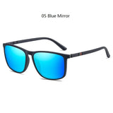 Luxury Vintage Square Polarized Sunglasses Men Women Fashion Travel Driving Fishing Anti-glare Sun Glasses TR90 Eyewear UV400