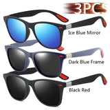 Fashion Vintage Square Unisex Driving Fishing Sunglasses Men Women Luxury Brand Designer Sun Glasses Anti-Glare Eyewear UV400