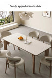 Modern Marble Dining Table – Low Square Island Design for Meetings & Home