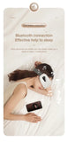 Heat & Vibration Eye Massager with Bluetooth - Smart Massage Eye Mask, Migraine Relief