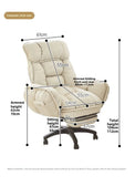Velvet Kids' Office Chair with Wheels – Comfy Throne for Reading & Study