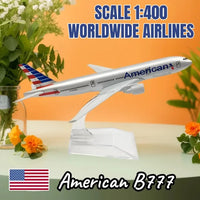 1:400 Scale Diecast Aircraft Model - Boeing & Airbus Airlines from Around the World