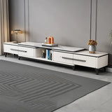 Modern Simple Tv Stand Living Room Furniture Light Luxury Slate TV Stands Tea Table Home Small Apartment Retractable TV Cabinet