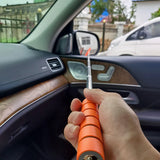 Telescopic Car Mirror & Window Cleaning Brush – Anti-Fog Wiper Tool