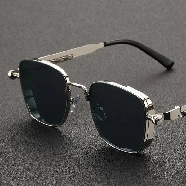 2025 Men’s Polarized Metal Sunglasses – High-End UV Protection, Trendy Driving Shades