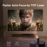 BYINTEK P70X Mini Projector – 4K Support, 3D, WiFi, Built-in Battery